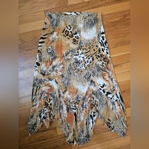 Animal Print Women's Skirt